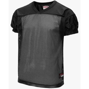 RIDDELL • Black Mesh Football Practice Jersey, L/XL